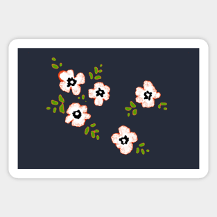 floral cherry blossom flowers Sticker